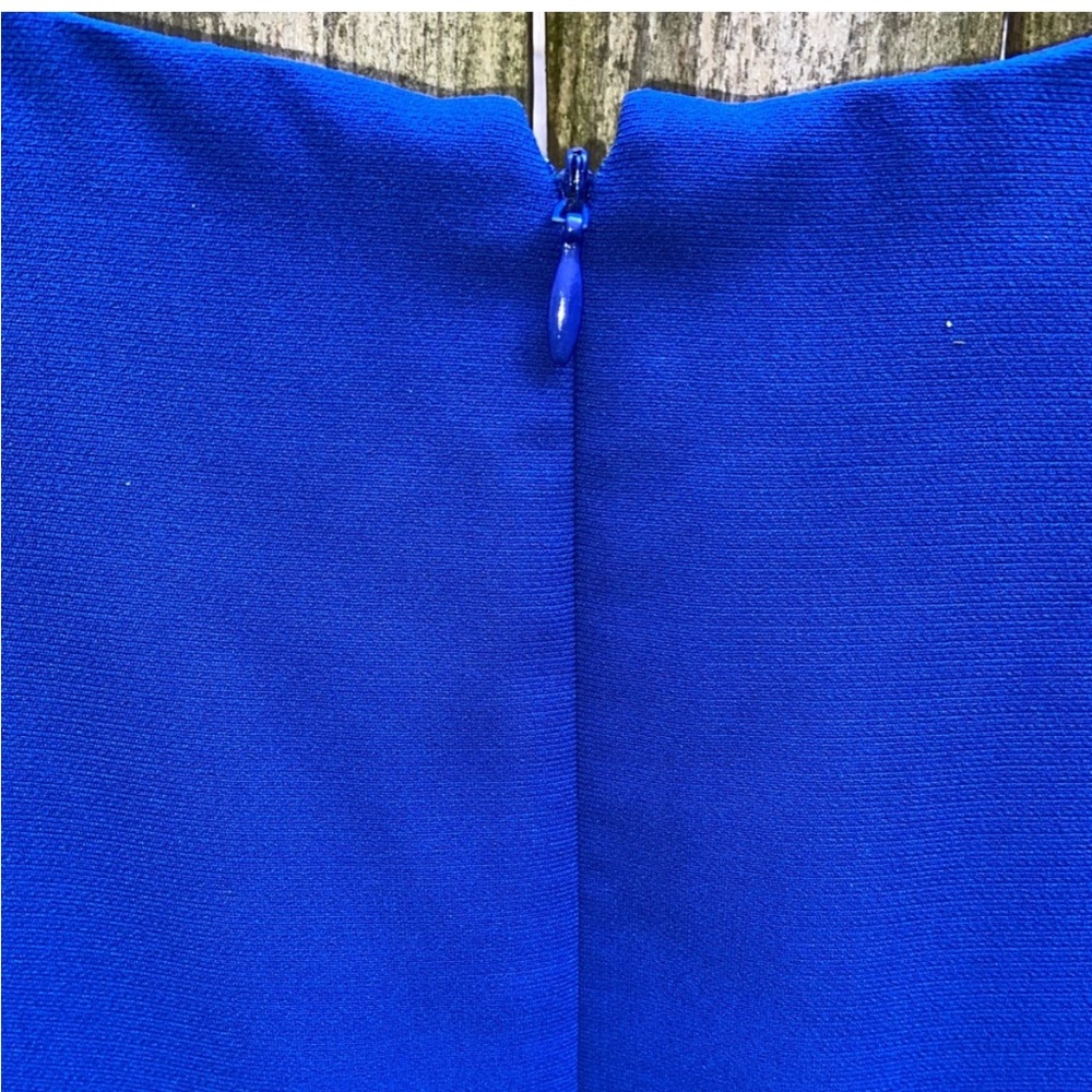 Tahari Royal Blue Sexy Sheath Dress, $129 retail NWT, size 14 - Picture 12 of 13